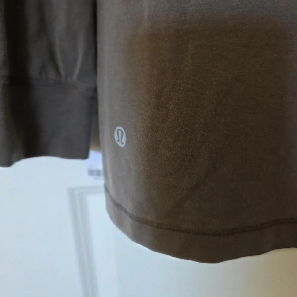 Lululemon oversized brown long sleeve